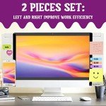 Creative Monitor Side Panel with Memo Board & Holders