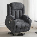 Power Lift Recliner Chair with Massage and Heat
