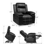 Power Lift Recliner Chair with Heat and Massage