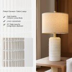 Modern 23" Ceramic Table Lamps Set of 2