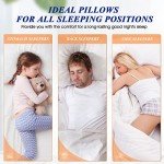 Cooling Bed Pillows Set of 2 for Sleepers