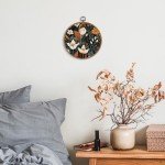 Boho Floral Wall Art - Mid Century Modern Decor