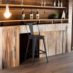 Set of 4 Matte Black Bar Stools 26