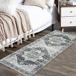 Vintage 2x6 Runner Rug for Entryway and Hallway