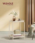 Stylish 2-Tier Outdoor Accent Side Table