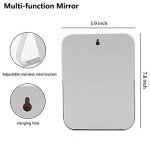 Portable 8-Inch Vanity Makeup Mirror with Stand