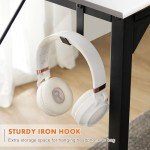 Modern 32-Inch Small Office Desk with Storage