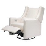 Babyletto Kiwi Electric Nursery Glider Chair - Cream