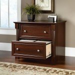 Sauder Palladia Lateral File in Select Cherry