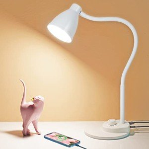 LED Desk Lamp with USB Charging and 3 Modes