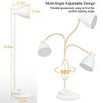 LED Desk Lamp with USB Charging and 3 Modes