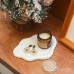 Cute Cloud-Shaped Ceramic Jewelry Tray Dish