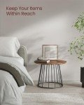 VASAGLE Set of 2 Round Coffee Tables