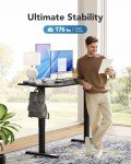 HUANUO Adjustable Electric Standing Desk - 48" x 24