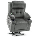 MCombo Dual Motor Recliner Chair with Massage & Heat