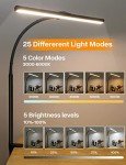 Adjustable LED Desk Lamp with Flexible Gooseneck