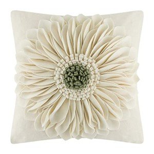 3D Sunflower Decorative Pillow Covers - 18x18 Inches