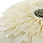 3D Sunflower Decorative Pillow Covers - 18x18 Inches