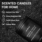 Men's Scented Candle Set - 6 Pack 300 Hour