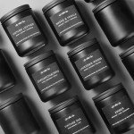 Men's Scented Candle Set - 6 Pack 300 Hour