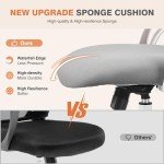 Ergonomic High-Back Mesh Office Desk Chair