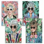80s Golden Girls Wall Art Set for Decor