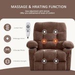 BOSMILLER Power Lift Recliner Chair with Massage
