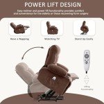 BOSMILLER Power Lift Recliner Chair with Massage