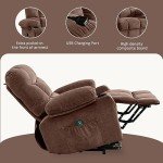 BOSMILLER Power Lift Recliner Chair with Massage
