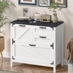 4-Drawer Wood Lateral File Cabinet for Home Office