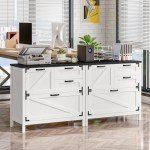 4-Drawer Wood Lateral File Cabinet for Home Office