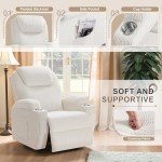 Flamaker Ergonomic Power Lift Recliner Chair - Beige