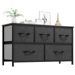 YITAHOME 5-Drawer Fabric Dresser for Bedroom