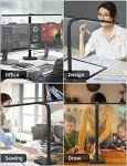 Double Head LED Desk Lamp with USB Charging
