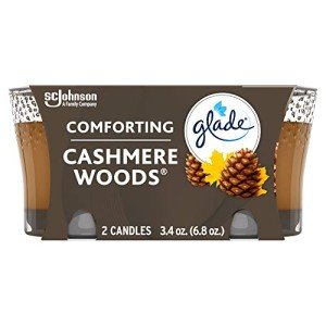 Cashmere Woods Candle Jar Set, 3.4 Oz