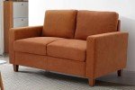 Mid Century Modern Loveseat Sofa for Small Spaces