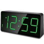 Battery Operated Digital Alarm Clock with Big Numbers