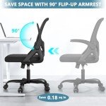 Modern Ergonomic Desk Chair with Lumbar Support