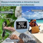 Large Display Alarm Clock for Seniors