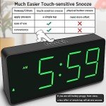 Battery Operated Digital Alarm Clock with Big Numbers