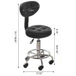 Ergonomic Office Drafting Chair with Footrest