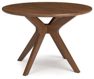 Lyncott Traditional Round Dining Table for 4