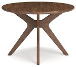 Lyncott Traditional Round Dining Table for 4