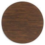 Lyncott Traditional Round Dining Table for 4