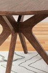Lyncott Traditional Round Dining Table for 4