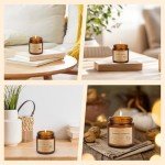 Scented Soy Candles Gift Set – 6 Pack