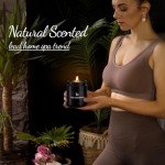Christmas Scented Candle with Rose & Sandalwood
