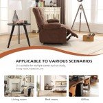 BOSMILLER Reclining Loveseat with Cup Holders