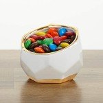 Geometric Ceramic Planters - Set of 2