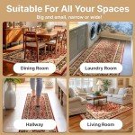 Barclay Collection Medallion Red 2x4 Area Rug